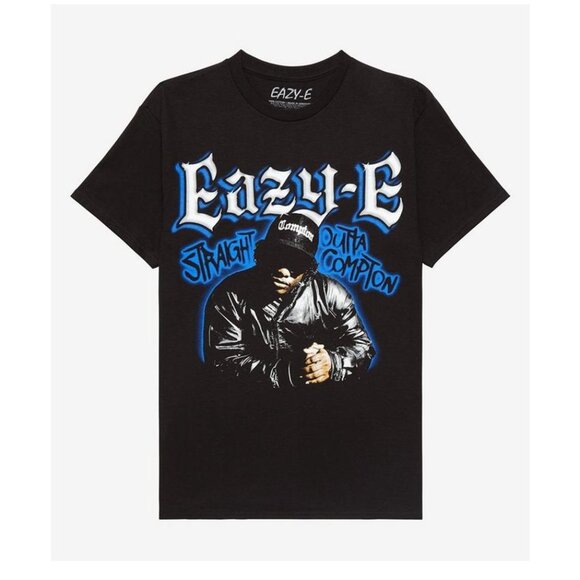 Eazy-E Straight Outta Compton Airbrush Premium Tee, Classic Style T-Shirt SZ SM - Picture 1 of 3